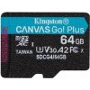 Kingston Canvas Go PLUS microSDXC 64GB SDCG4/64GBSP
