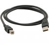 C-TECH CB-USB2AB-3-B USB A-B, 3m, černý C-TECH CB-USB2AB-3-B USB A-B, 3m, černý