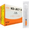 Inzulínová striekačka KD-JECT III, 1 ml, U-100, U-100, 30G, 0,30 x 12,7 mm, 100 ks Inzulínová striekačka KD-JECT III, 1 ml, U-100, U-100, 30G, 0,30 x 12,7 mm, 100 ks