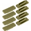 JJ Airsoft Nylónové krytky M-LOK Typ 2 (8 ks) - TAN JJ Airsoft Nylónové krytky M-LOK Typ 2 (8 ks) - TAN