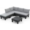 KETER Cantara full set (5 seater set) antracit/sivá (257361)