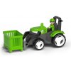 Efko Igráček ECO MultiGO Zelený traktor s vidlami, paleta, kôš, Igráček Efko Igráček ECO MultiGO Zelený traktor s vidlami, paleta, kôš, Igráček