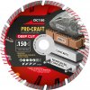 Procraft Diamantový rezný kotúč 150 mm DC150 Procraft Diamantový rezný kotúč 150 mm DC150