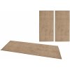 Hanse Home , Spálňová sada Pure 102614 Brown, 3 diely: 70x140 cm (2x), 70x240 cm (1x), hnedá, spálňa Hanse Home , Spálňová sada Pure 102614 Brown, 3 diely: 70x140 cm (2x), 70x240 cm (1x), hnedá, spálňa