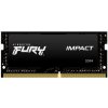 Kingston FURY Impact/ SO-DIMM DDR4/ 8GB/ 2666MHz/ CL15/ 1x8GB/ Black KF426S15IB/8