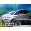 Citroen C4 Picasso od 2013 (so zadnými) - deflektory Heko Citroen C4 Picasso od 2013 (so zadnými) - deflektory Heko