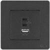 MOES Star Ring 30W rýchlonabíjacia nástenná zásuvka PD3.0, 3 porty (2× USB-C, 1× USB-A), sivá - MOES-TK-SR-EU-2C1A-30-GY-MS-2306 MOES Star Ring 30W rýchlonabíjacia nástenná zásuvka PD3.0, 3 porty (2× USB-C, 1× USB-A), sivá - MOES-TK-SR-EU-2C1A-30-GY-MS-2306