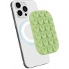 AppleMix Držiak / stojan pre Apple iPhone - sub. MagSafe - prísavky - silikónové - zelené AppleMix Držiak / stojan pre Apple iPhone - sub. MagSafe - prísavky - silikónové - zelené