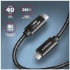 Axagon BUCM4X-CM05AB NewGEN+ USB-C USB-C 0,5m černý