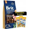 BRIT Premium By Nature Adult M 15kg + 3x DentaStix ZADARMO! BRIT Premium By Nature Adult M 15kg + 3x DentaStix ZADARMO!