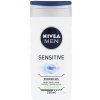 Nivea Men Sensitive sprchový gel na tělo, obličej a vlasy 250 ml pro muže
