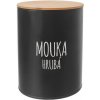 Orion Dóza Hrubá mouka BLACK 13 cm 153695 Orion Dóza Hrubá mouka BLACK 13 cm 153695