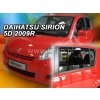 Deflektory na Daihatsu Sirion II, 5-dverová (+zadné), r.v.: 2005 - Deflektory na Daihatsu Sirion II, 5-dverová (+zadné), r.v.: 2005 -