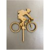 Drevený zápich Cyklista (1ks) Drevený zápich Cyklista (1ks)