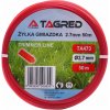 TAGRED Žacie lanko pre krovinorez 2,7 mm x 50 m TAGRED Žacie lanko pre krovinorez 2,7 mm x 50 m