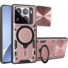 Techsuit CamGuard Pro puzdro pre Xiaomi 15 Pro – ružovo‑zlaté Rose Gold