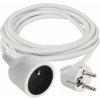 Predlžovací kábel – spojka, 3m, biely Predlžovací kábel – spojka, 3m, biely