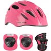Helma s chrániči NILS Extreme MTW01+H210 růžová VEL.S Helma s chrániči NILS Extreme MTW01+H210 růžová VEL.S
