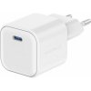 Nabíjačka do siete Swissten sieťový adaptér GaN 1x USB-C 20W Power Delivery biely (22070100) Nabíjačka do siete Swissten sieťový adaptér GaN 1x USB-C 20W Power Delivery biely (22070100)