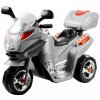 mamido Detská elektrická motorka strieborná mamido Detská elektrická motorka strieborná