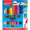 Maped Color´Peps Strong trojhranné farbičky 24ks v kartónovom obale Maped Color´Peps Strong trojhranné farbičky 24ks v kartónovom obale