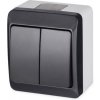 Vypínač č.5 antracit IP44 Vypínač č.5 antracit IP44