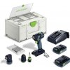 Festool Festool AKU vrtací šroubovák TXS 18 C 3,0-Set 576896 Festool Festool AKU vrtací šroubovák TXS 18 C 3,0-Set 576896
