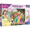 TREFL Oboustranné puzzle Veselé princezny SUPER MAXI 24 dílků TREFL Oboustranné puzzle Veselé princezny SUPER MAXI 24 dílků