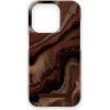 iDeal Fashion Case MagSafe iPhone 15 Pro Dark Amber Marble