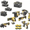 DeWALT DCK853P4T - AKU súprava, 18V, 4×AKU 5,0Ah, TSTAK™ 3×VI, 1×II pod DeWALT DCK853P4T - AKU súprava, 18V, 4×AKU 5,0Ah, TSTAK™ 3×VI, 1×II pod