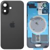 Apple iPhone 16 - Sklo Zadného Krytu / Housingu + Sklíčka Kamery + MagSafe Magnetický Krúžok (Čierna / Black) - Original Apple Apple iPhone 16 - Sklo Zadného Krytu / Housingu + Sklíčka Kamery + MagSafe Magnetický Krúžok (Čierna / Black) - Original Apple