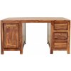 indickynabytok.sk - Písací stôl Gani 160x76x80 z indického masívu palisander indickynabytok.sk - Písací stôl Gani 160x76x80 z indického masívu palisander