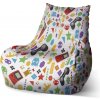 Sablio Sedací vak Bean Videohra - 100 x 90 x 45 cm Sablio Sedací vak Bean Videohra - 100 x 90 x 45 cm