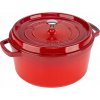 Staub La Cocotte Liatinový Hrniec okrúhly 6,7 l, červený FRANCÚZSKY Staub La Cocotte Liatinový Hrniec okrúhly 6,7 l, červený FRANCÚZSKY