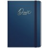 Baloušek Tisk - Oskar - Luxi - týždenný diár 2026, modrý, A5 Baloušek Tisk - Oskar - Luxi - týždenný diár 2026, modrý, A5