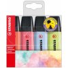 STABILO BOSS ORIGINAL Pastel - zvýrazňovač - 4 ks v balení - korálovo červená, čerešňová, obláčkovo modrá, limetková STABILO BOSS ORIGINAL Pastel - zvýrazňovač - 4 ks v balení - korálovo červená, čerešňová, obláčkovo modrá, limetková