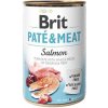 Brit Paté & Meat Salmon 400g: prémiové lososové krmivo pre psy