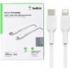 Belkin CAA003BT1MWH Lightning, USB C, samec, samec, 1m, bílý Belkin CAA003BT1MWH Lightning, USB C, samec, samec, 1m, bílý
