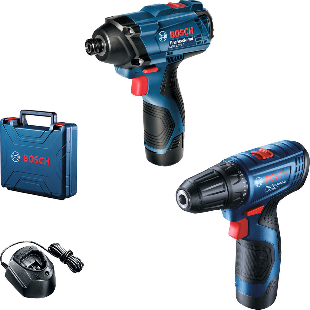 BOSCH GSR 120-Li + GDR 120-Li - 0.601.9G8.023