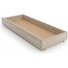 Textilomanie Úložný box pod posteľ ELISA 200 cm, dub sonoma Textilomanie Úložný box pod posteľ ELISA 200 cm, dub sonoma