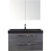 Kúpeľňová zostava Sanox Seville prírodný kameň skrinka 100 cm antracit Kúpeľňová zostava Sanox Seville prírodný kameň skrinka 100 cm antracit