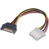 Kábel Akasa AK-CBPW03-15 SATA na 4pin Molex - 15 cm Kábel Akasa AK-CBPW03-15 SATA na 4pin Molex - 15 cm