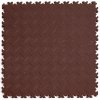 Hnedá plastová (PVC) záťažová dlažba Fortelock Industry ECO (diamant) - dĺžka 51 cm, šírka 51 cm, výška 0,7 cm Hnedá plastová (PVC) záťažová dlažba Fortelock Industry ECO (diamant) - dĺžka 51 cm, šírka 51 cm, výška 0,7 cm