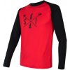 Sensor merino Active PT SKI pánske tričko dl.rukáv červená čierna Sensor merino Active PT SKI pánske tričko dl.rukáv červená čierna