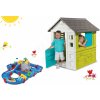 Smoby set domček Pretty Blue so zasúvacou okenicou a vodná dráha Mountain Lake s jaskyňou 310064-15 Smoby set domček Pretty Blue so zasúvacou okenicou a vodná dráha Mountain Lake s jaskyňou 310064-15