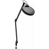 NANI stolná LED lampa s lupou 24 W Black 0494/4