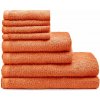 Oranžové rýchloschnúce bavlnené uteráky a osušky v súprave 8 ks Quick Dry – Catherine Lansfield Oranžové rýchloschnúce bavlnené uteráky a osušky v súprave 8 ks Quick Dry – Catherine Lansfield