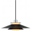 | Halo Design 990808 - Závesný luster na lane RIVOLI 1xE27/40W/230V pr. 40 cm čierna/lesklý chróm | 990808 | Halo Design 990808 - Závesný luster na lane RIVOLI 1xE27/40W/230V pr. 40 cm čierna/lesklý chróm | 990808