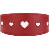 LOVE obojok pre chrtov - červená LOVE obojok pre chrtov - červená