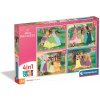Clementoni - Puzzle 4v1 Disney Princess - 1-39 dielov Clementoni - Puzzle 4v1 Disney Princess - 1-39 dielov